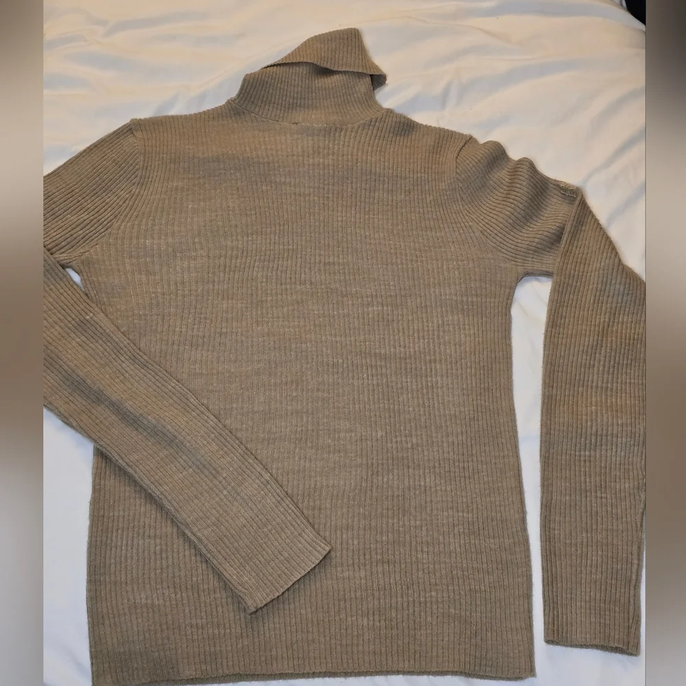 Givenchy For Chesa Women's Beige Turtleneck Sweater - Picture 4 of 9